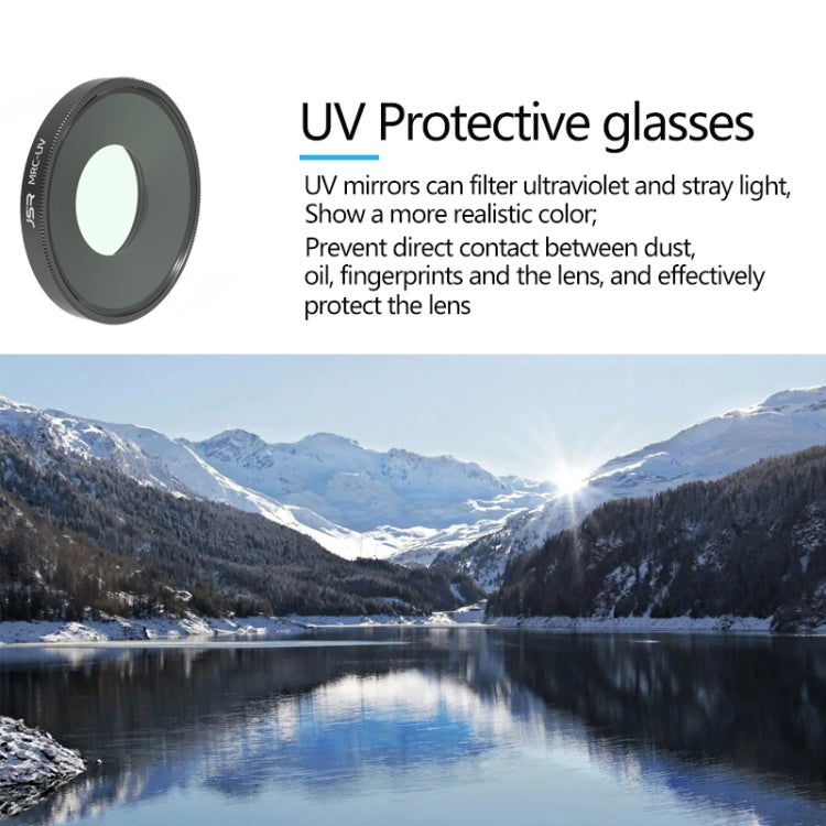 JSR MCUV Lens Filter For DJI Osmo Action 3 - Lens Filter by JSR | Online Shopping South Africa | PMC TechLife | Buy Now Pay Later Mobicred