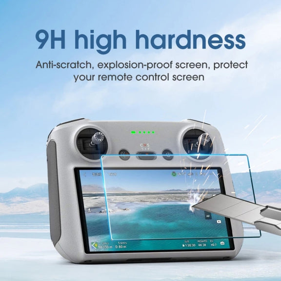 For DJI Mini 3 Pro Remote Control Explosion-proof Tempered Glass Screen Film