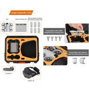 For DJI Neo Sunnylife Safety Carrying Case Large Capacity Water-resistant Shock-proof Hard Travel Case (Black)