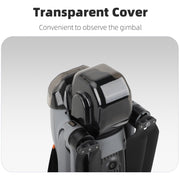 For DJI Air 3S Sunnylife Integrated Gimbal Cover Transparent Lens Cap Vision System Protector (Grey)