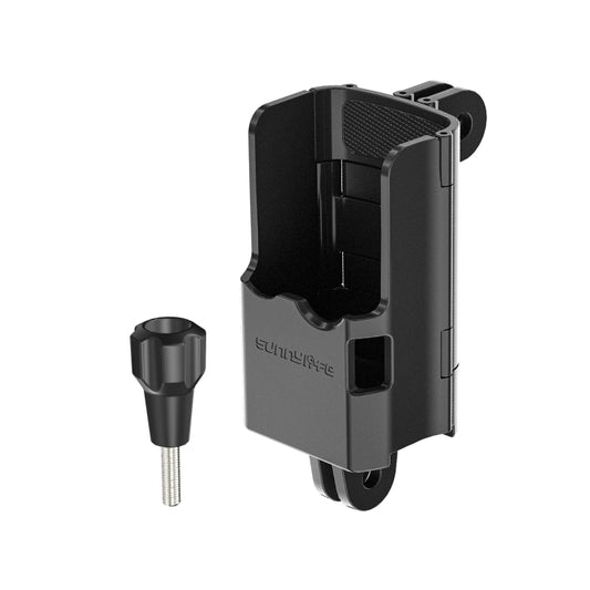 For DJI OSMO Pocket 3 Sunnylife Expansion Adapter Foldable Dual Hooks Adapter Protective Case Bracket (Black) - free shipping - PMC Jewellery - Order now!