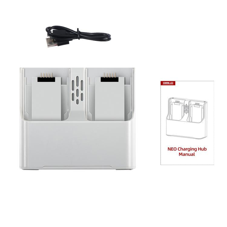 For DJI Neo Two-way Charging Butler Battery Charger Hub (Grey) - free shipping - PMC Jewellery - Order now!