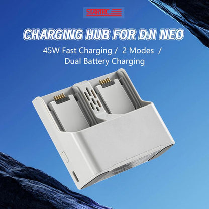 For DJI Neo Two-way Charging Butler Battery Charger Hub (Grey) - free shipping - PMC Jewellery - Order now!