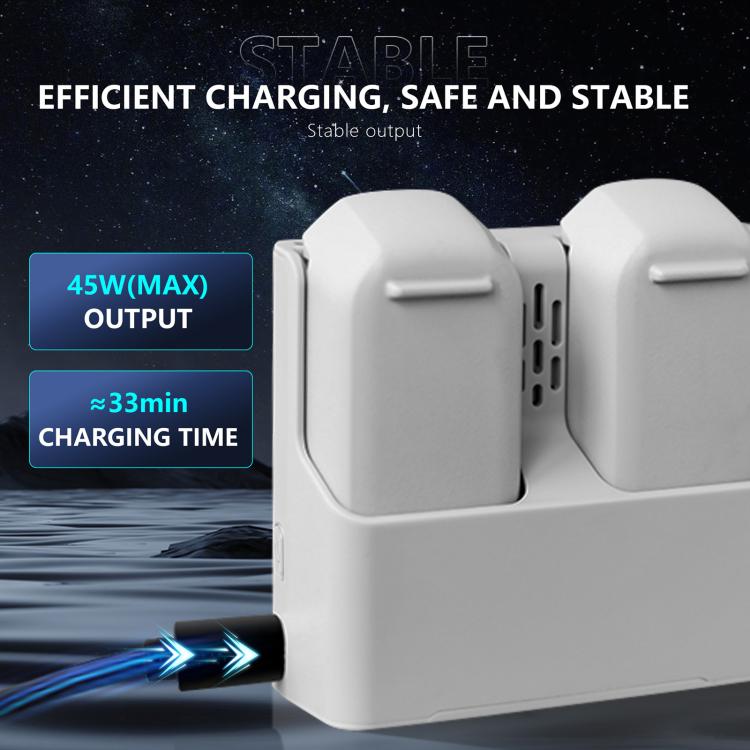 For DJI Neo Two-way Charging Butler Battery Charger Hub (Grey) - free shipping - PMC Jewellery - Order now!