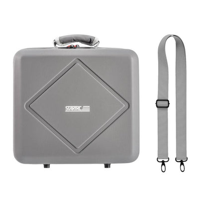 For DJI Air 3 / Air 3S / Avata 2 STARTRC Dual-Drone Shoulder Storage Bag PU Handbag (Grey) - free shipping - PMC Jewellery - Order now!