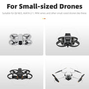 Sunnylife Drone Landing Pad 35cm Fast-Fold Double-Sided Leather Water-resistant Helipad for DJI Neo / Avata 1 / 2 / Mini Series (Yellow+Orange)