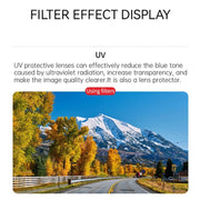 For DJI Air 3S STARTRC 6 in 1 ND8 ND16 ND32 ND64 UV CPL Lens Filter