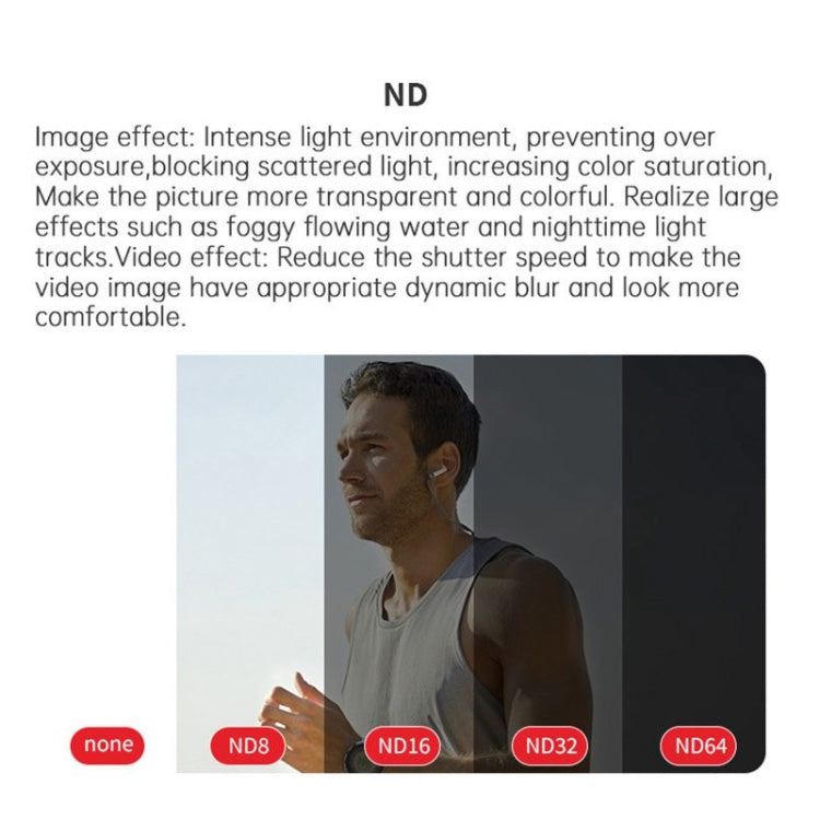 For DJI Air 3S STARTRC 6 in 1 ND8 ND16 ND32 ND64 UV CPL Lens Filter - free shipping - PMC TechLife - Order now!