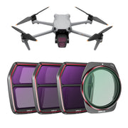 For DJI Air 3S STARTRC 4 in 1 ND16 ND64 ND256 CPL Lens Filter