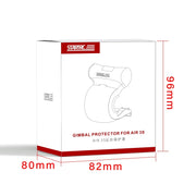 For DJI Air 3S STARTRC Lens Protective Cover Gimbal Cover (Transparent Black)