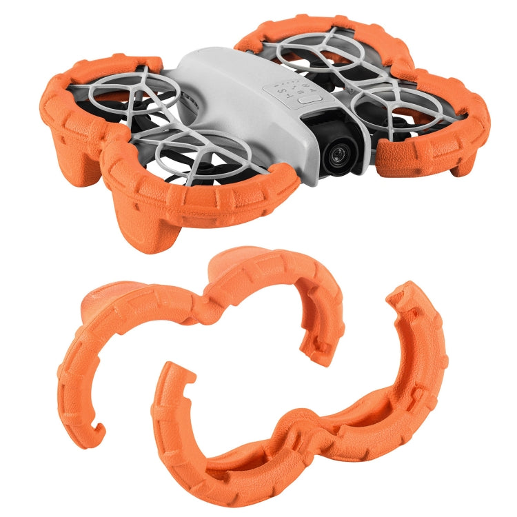 For DJI Neo STARTRC Light Anti-Sink Floating Propeller Guard Bumper (Orange) - free shipping - PMC TechLife - Order now!