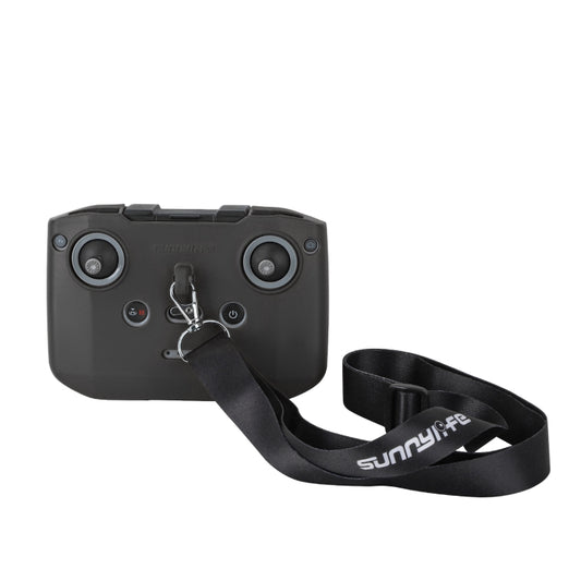 For DJI Neo / Mini 4 Pro / RC-N3 / RC-N2 / RC-N1 Sunnylife Controller Protective Cover Silicone Case with Neck Strap (Black) - free shipping - PMC Jewellery - Order now!