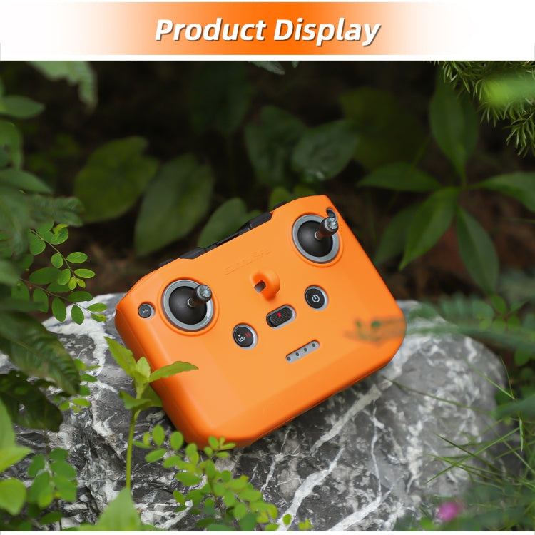 For DJI Neo / Mini 4 Pro / RC-N3 / RC-N2 / RC-N1 Sunnylife Controller Protective Cover Silicone Case with Neck Strap (Black) - free shipping - PMC Jewellery - Order now!