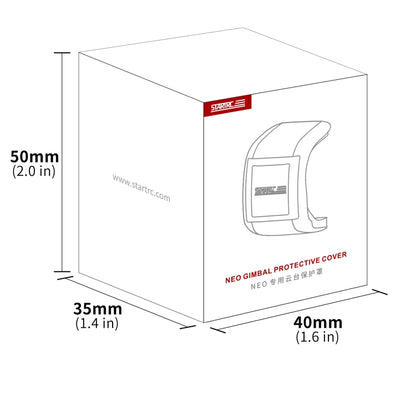 For DJI Neo STARTRC Lens Protective Cover Gimbal Cover (Transparent Black) - free shipping - PMC Jewellery - Order now!
