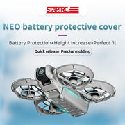 For DJI Neo STARTR Drone Battery Cover Landing Gear Holder (Orange)