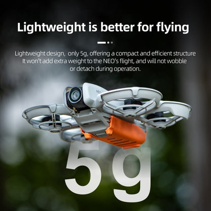 For DJI Neo STARTR Drone Battery Cover Landing Gear Holder (Orange) - free shipping - PMC Jewellery - Order now!