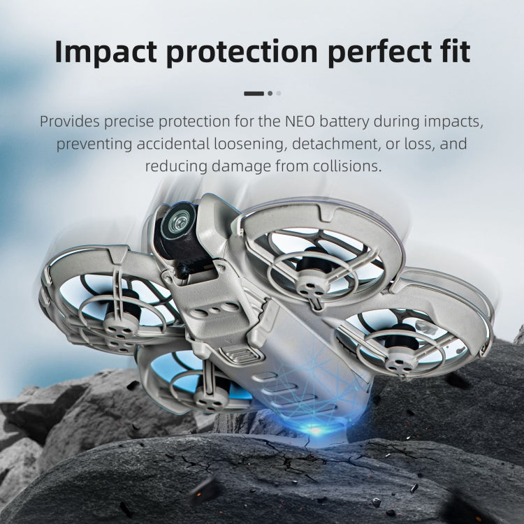 For DJI Neo STARTR Drone Battery Cover Landing Gear Holder (Orange) - free shipping - PMC Jewellery - Order now!