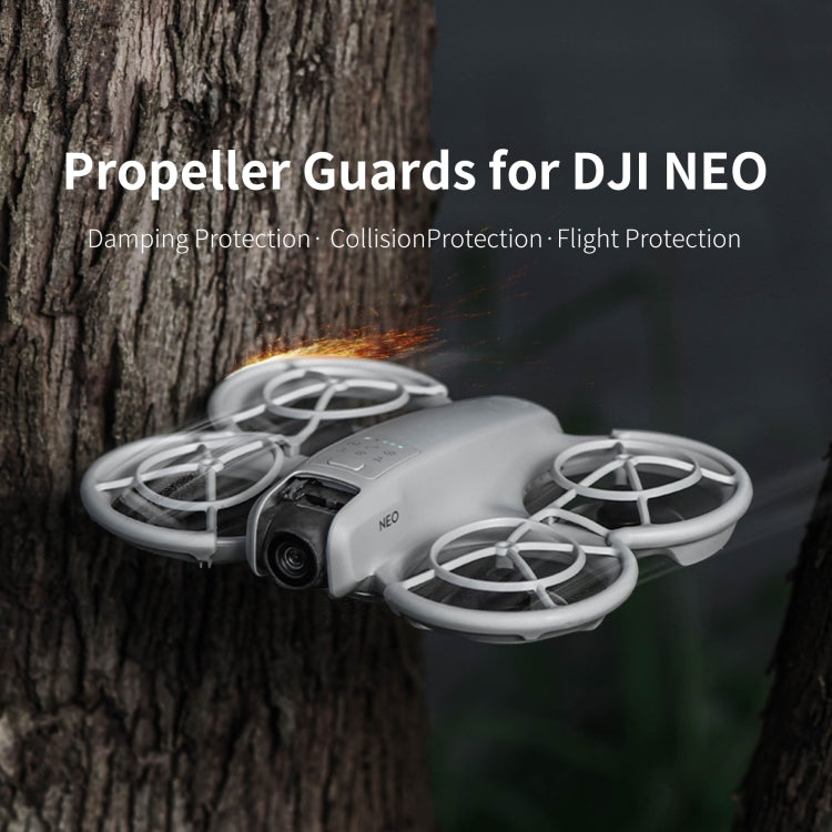 For DJI Neo STARTRC Drone Propeller Protective Guard Anti-collision Ring (Green)