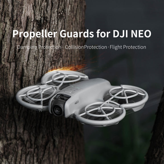 For DJI Neo STARTRC Drone Propeller Protective Guard Anti-collision Ring (Orange)