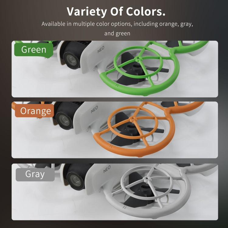 For DJI Neo STARTRC Drone Propeller Protective Guard Anti-collision Ring (Orange) - free shipping - PMC Jewellery - Order now!
