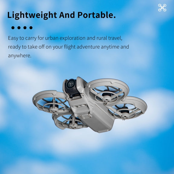 For DJI Neo STARTRC Drone Propeller Protective Guard Anti-collision Ring (Grey)