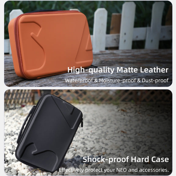 For DJI Osmo Action 5 Pro / 4 / 3 Sunnylife Portable Carrying Case Adventure Combo Bag (Orange)