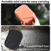 For DJI Osmo Action 5 Pro / 4 / 3 Sunnylife Portable Carrying Case Mini Standard Combo Bag (Black)