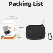 For DJI Osmo Action 5 Pro / 4 / 3 Sunnylife Portable Carrying Case Mini Standard Combo Bag (Orange)