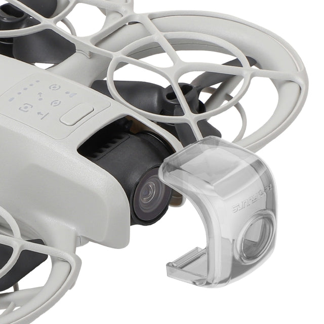 For DJI Neo Sunnylife Integrated Gimbal Protector Camera Lens Cover (Clear Grey)
