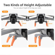 For DJI Air 3S / 3 Sunnylife Landing Gear Extensions Heightened Spider Gears Support Leg (Grey)