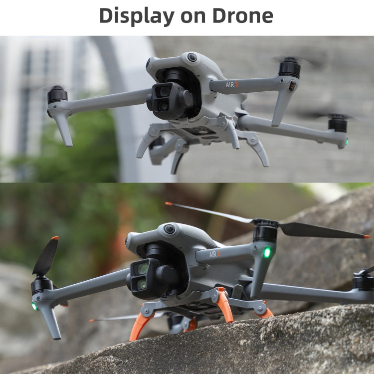 For DJI Air 3S / 3 Sunnylife Landing Gear Extensions Heightened Spider Gears Support Leg (Grey)