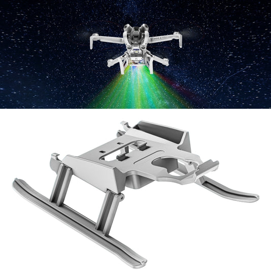 For DJI Mini 4 Pro STARTRC LED Light Folding Heightened Landing Gear Training Rack (Grey) - free shipping - PMC Jewellery - Order now!