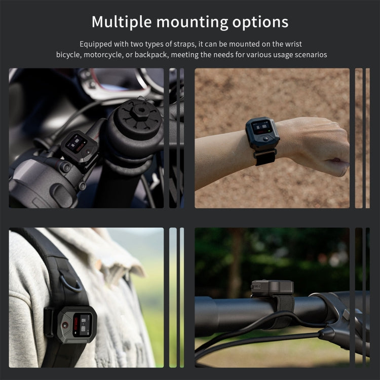 For DJI Osmo Action 5 Pro / 4 GPS Bluetooth Remote Control (Black)