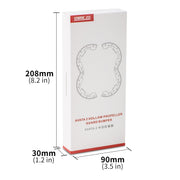 For DJI Avata 2 STARTRC Central Control TPU Protective Guard Anti-collision Ring Cover (Transparent)