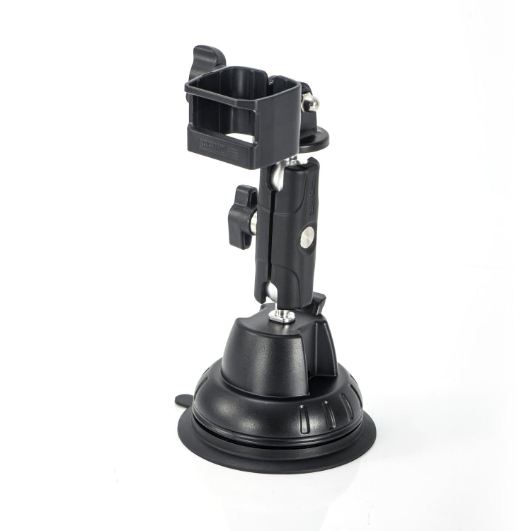 For DJI OSMO Pocket 3 STARTRC Suction Cup Holder Expansion Adapter Bracket (Black)