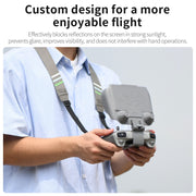 For DJI RC / RC 2 STARTRC Remote Control Sunshade Protection Cover (Grey)