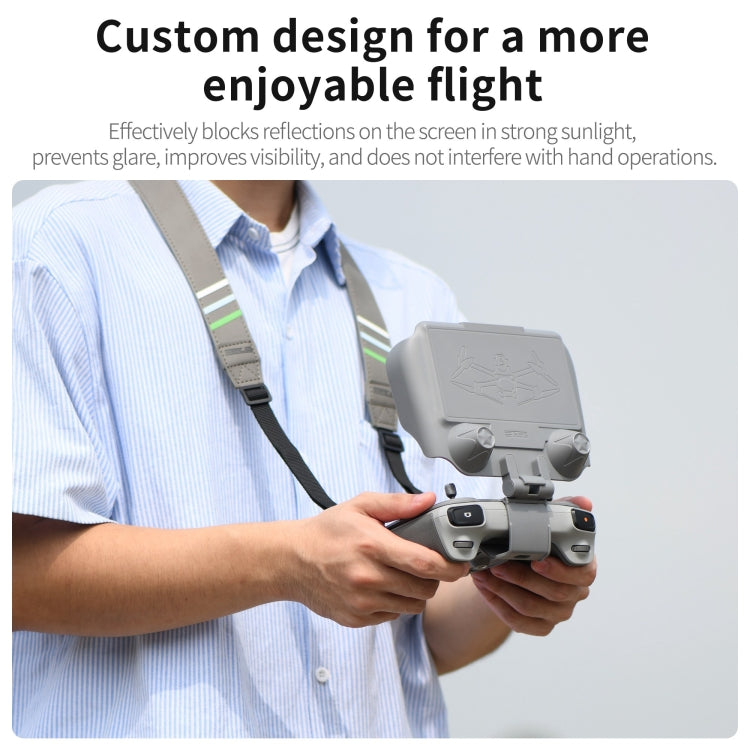 For DJI RC / RC 2 STARTRC Remote Control Sunshade Protection Cover (Grey)
