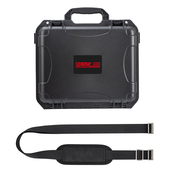 For DJI Osmo Action 5 Pro STARTRC Water-resistant EVA ABS Dual-layer Suitcase Storage Box (Black)