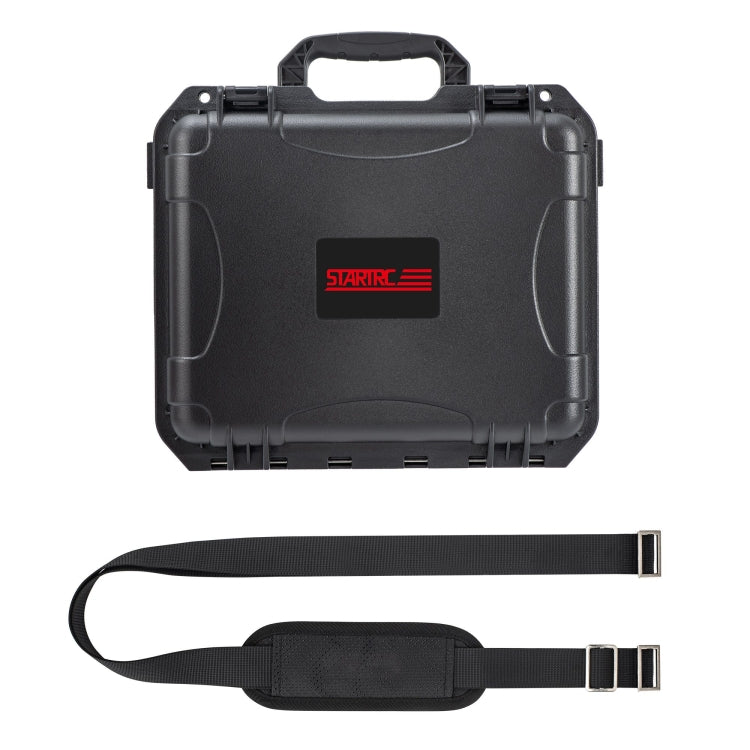 For DJI Osmo Action 5 Pro STARTRC Water-resistant EVA ABS Dual-layer Suitcase Storage Box (Black)
