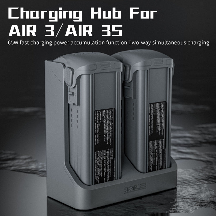 For DJI Air 3S / 3 Two-way Charging Butler Battery Charger (Grey) - free shipping - PMC Jewellery - Order now!