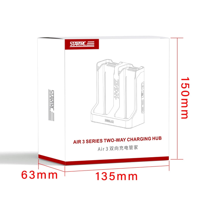For DJI Air 3S / 3 Two-way Charging Butler Battery Charger (Grey) - free shipping - PMC Jewellery - Order now!