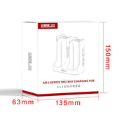 For DJI Air 3S / 3 Two-way Charging Butler Battery Charger (Grey)