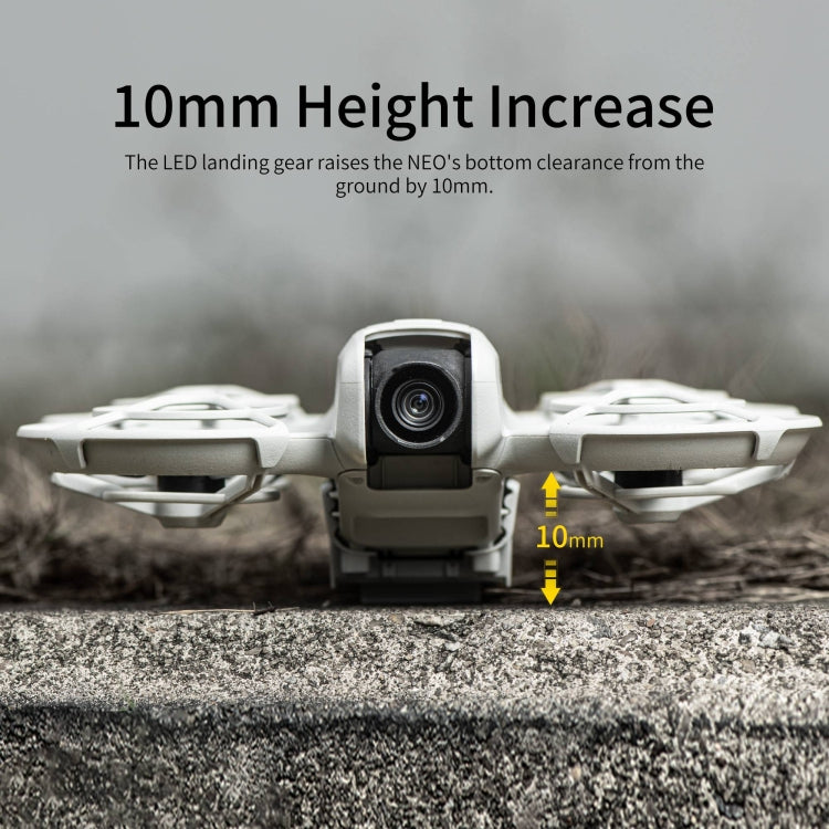 For DJI Neo STARTRC LED Light Heightened Landing Gear Training Rack (Grey) - free shipping - PMC Jewellery - Order now!