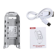 For DJI Neo STARTRC LED Light Heightened Landing Gear Training Rack (Grey)