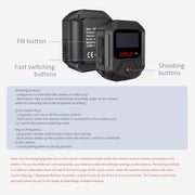 STARTRC GPS Bluetooth Remote Control For Insta360 X4 Series / Ace Pro Series / GO 3S Series (Black)