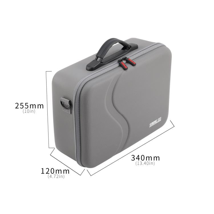 For DJI Neo STARTRC Upgraded Shoulder PU Storage Bag Handbag (Grey)