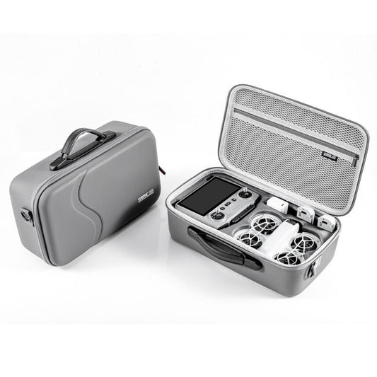 For DJI Neo STARTRC Shoulder PU Storage Bag Handbag, Compatible With RC2 (Grey) - free shipping - PMC Jewellery - Order now!