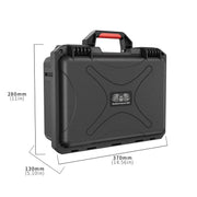 For DJI Neo / RC2 / RC-N3 STARTRC Water-resistant PP Suitcase Shoulder Storage Box (Black)