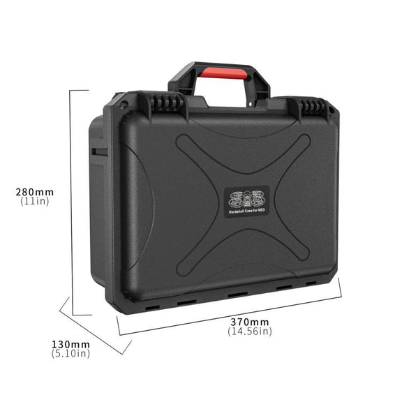 For DJI Neo / RC2 / RC-N3 STARTRC Water-resistant PP Suitcase Shoulder Storage Box (Black)