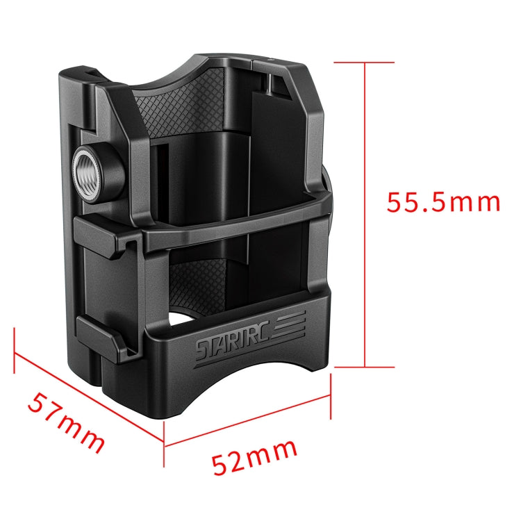 For DJI OSMO Pocket 3 STARTRC Multifunctional Fixed Mount Expansion Adapter Bracket (Black) - Mount & Holder by STARTRC | Online Shopping South Africa | PMC TechLife | Buy Now Pay Later Mobicred